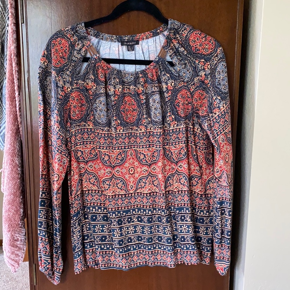 Color Block Shirt